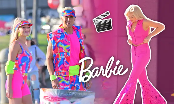 All the best on-set snaps from the Barbie movie