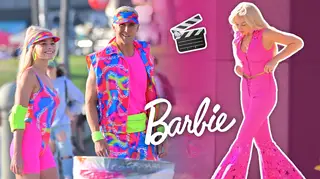 All the best on-set snaps from the Barbie movie