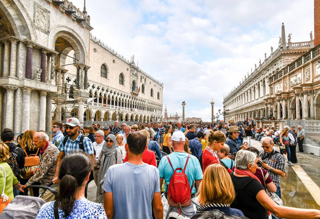 Venice has been subject to problematic numbers of tourists for decades