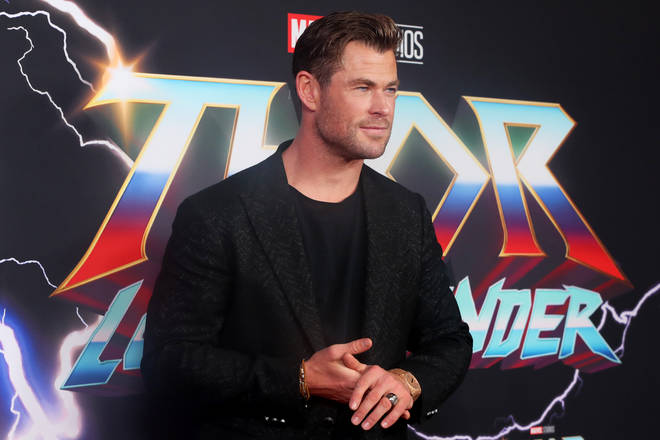 Chris Hemsworth plays Thor in the movie series