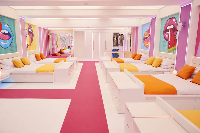 The Love Island set will be removed once filming for Love Island is complete