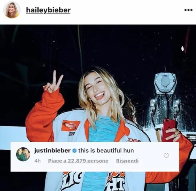Justin Bieber praises Hailey Baldwin for heartfelt Instagram statement about anxiety
