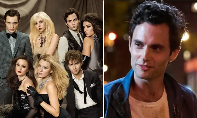 Penn Badgley appears in both hit shows
