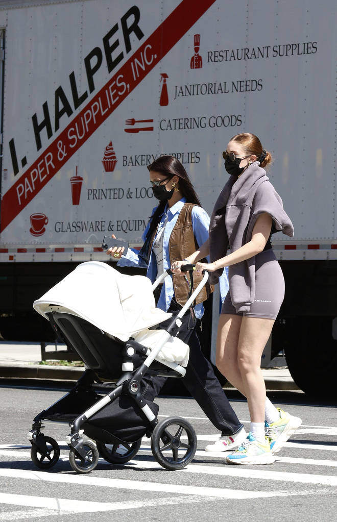 Gigi Hadid is frequently spotted in New York with her little girl