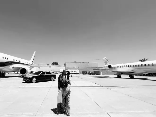 Kylie Jenner and Travis Scott were branded 'tone-deaf' for their private jet snap