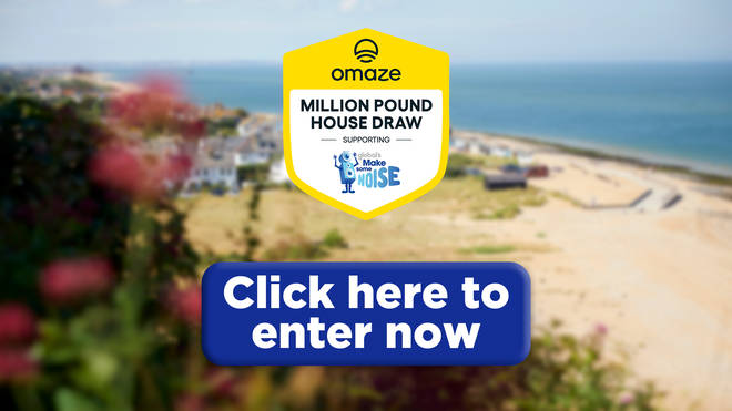 Click here to enter The Omaze Million Pound House Draw by midnight this Sunday