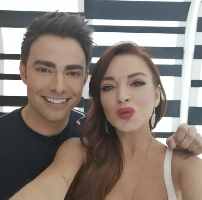 Lindsay Lohan and Mean Girls cast member Jonathan Bennett aka Aaron Samuels recently met up. 