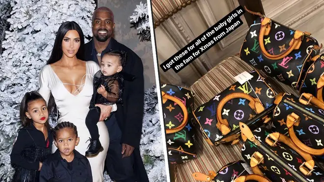 Kim Kardashian spent over $6000 on mini bags for her nieces.