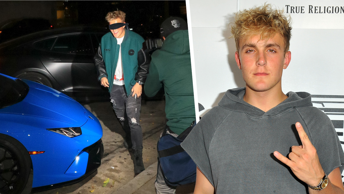 Jake Paul Ran Into Oncoming Traffic Blindfolded Doing The Bird Box Challenge