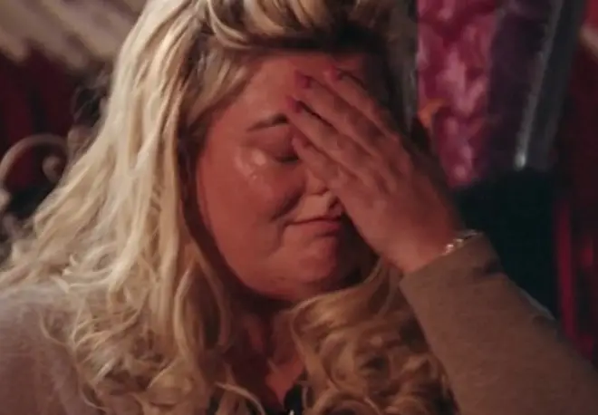 Gemma was left devastated when Arg refused to go to Tenerife with her.