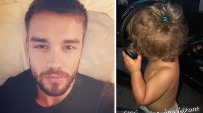 Liam Payne reacted to Cheryl showing fans more photos of Baby Bear.