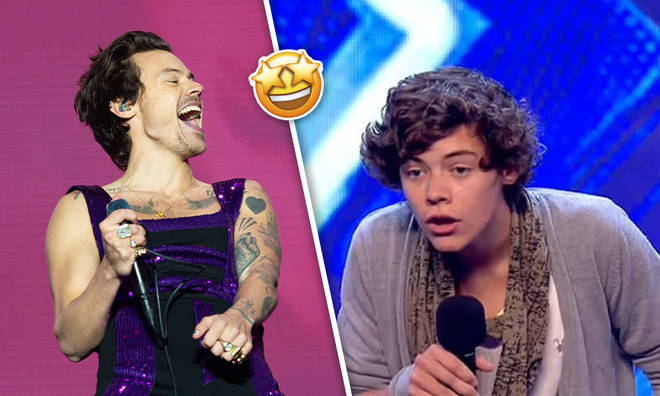 There's new never-seen-before footage of Harry Styles...