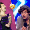 The X Factor has released never-seen-before footage of Harry