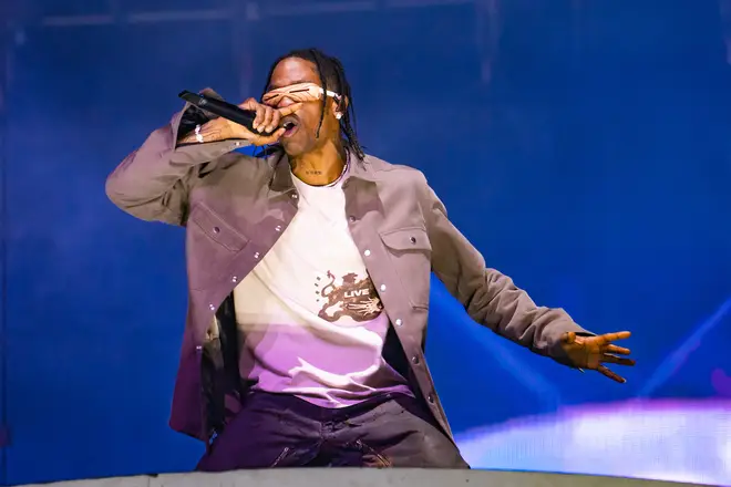 Travis Scott performed his first solo show since the Astroworld tragedy