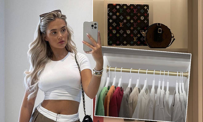 Molly-Mae Hague has shared a glimpse inside her new wardrobe transformation