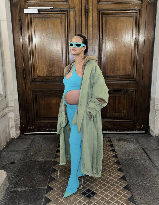 Rihanna gave birth to her baby boy in May