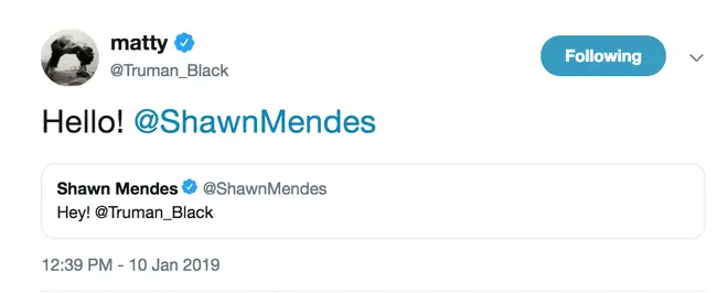 Shawn Mendes and Matty Healy chatting on Twitter has fans wondering if they're making music