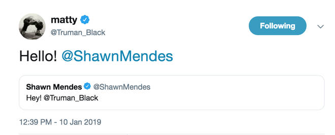 Shawn Mendes and Matty Healy chatting on Twitter has fans wondering if they're making music