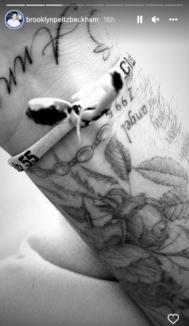 Brooklyn Beckham's new tattoo dedicated to wife Nicola Peltz reads 'married'