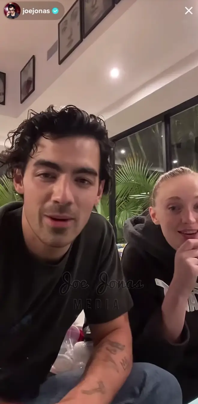 Joe and Sophie answered fan questions on TikTok live