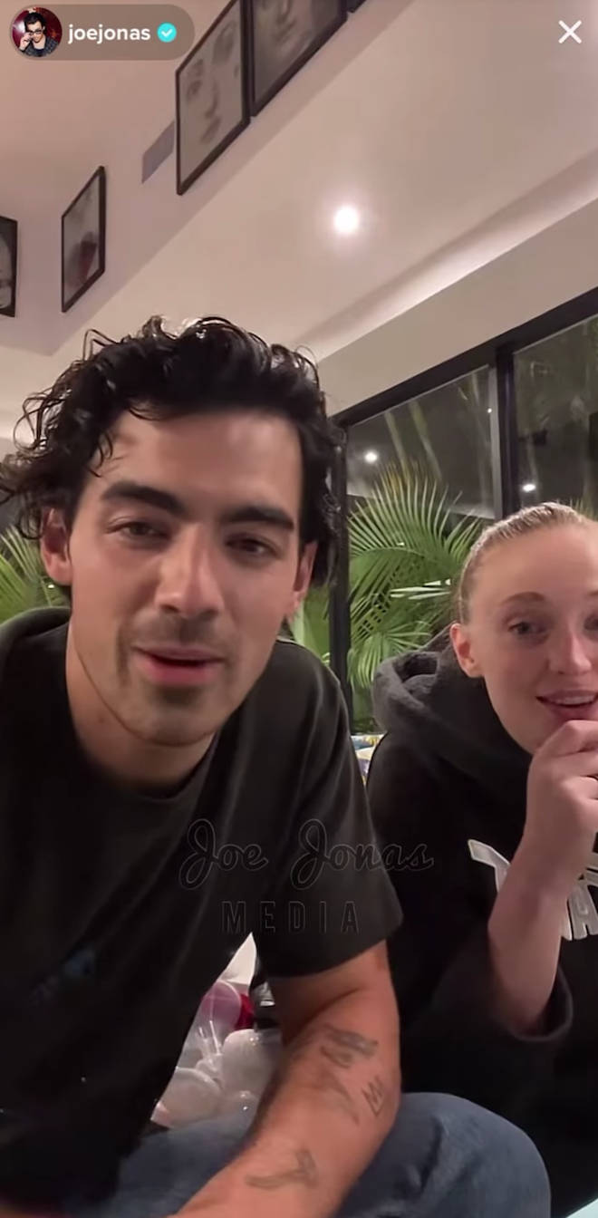 Joe and Sophie answered questions from fans on TikTok live