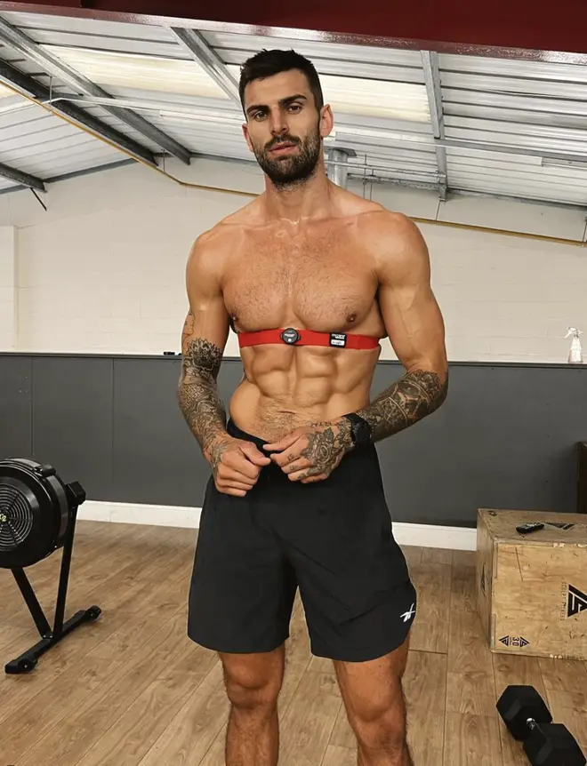 Adam Collard has returned to his job of being a personal trainer