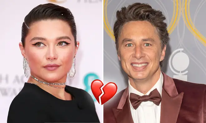 Florence Pugh and Zach Braff have split