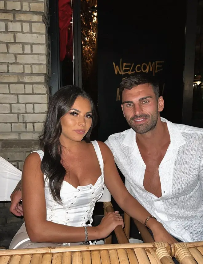 Paige and Adam have split since leaving Love Island