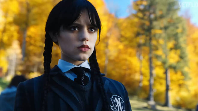 Netflix's Wednesday stars Jenna Ortega as Wednesday Addams