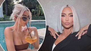 Kim Kardashian has been accused of Photoshopping her pool pics