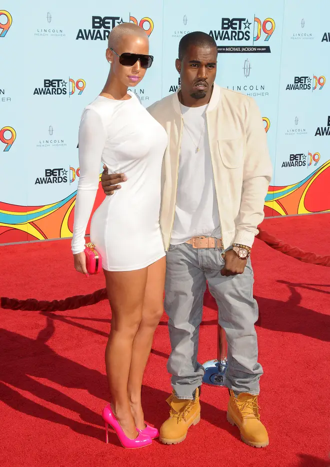 Kanye West dated Amber Rose before Kim Kardashian