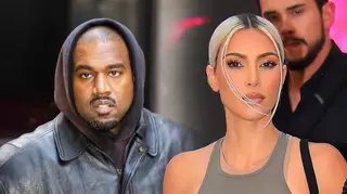 Kanye West set the record straight on a doctored post about Kim Kardashian