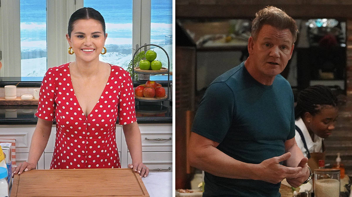 Selena Gomez Took On Gordon Ramsay In The Kitchen And It's Hilarious -  Capital