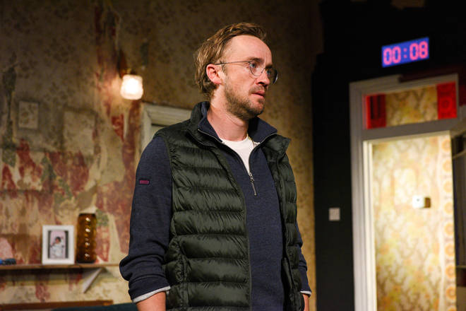 Tom Felton is currently starring in a play on the West End