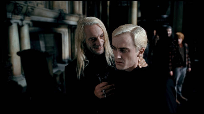Jason and Tom played the Malfoy family in Harry Potter throughout the 2000s