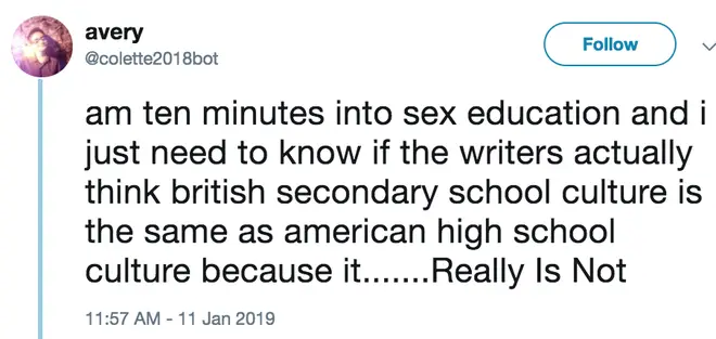 Sex Education's been confusing Brits on Twitter since it's release on Netflix