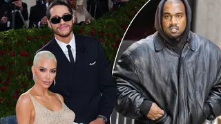 Pete Davidson and Kim Kardashian apparently broke up amid Kanye West's harassment and targeting of the comedian