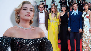 Florence Pugh has spoken about the dramatic Don't Worry Darling premiere
