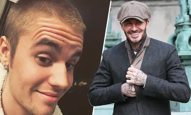 Justin Bieber trolled David Beckham in hilarious Instagram throwback