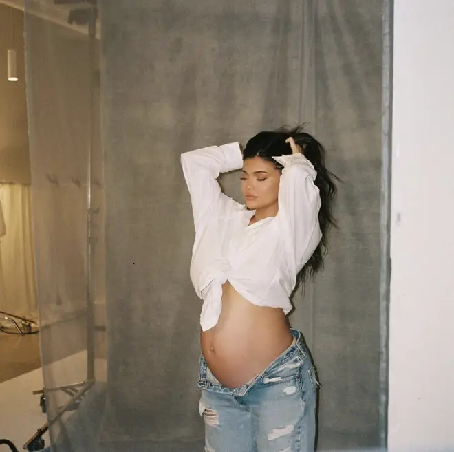 Kylie Jenner said she's 'not ready' to share her son's name yet
