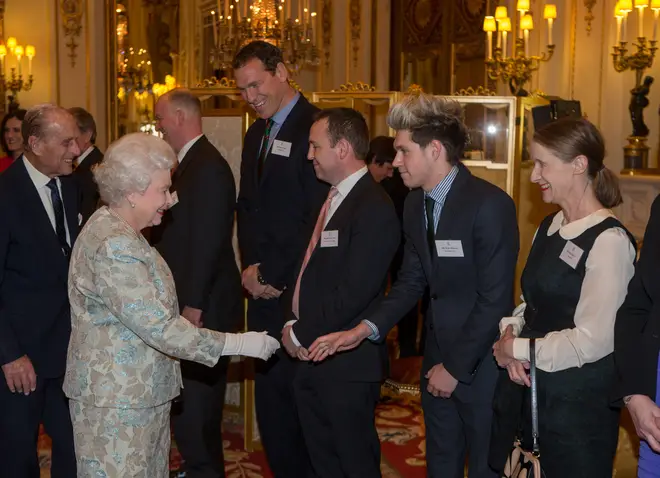 Niall Horan met the Queen again in 2014