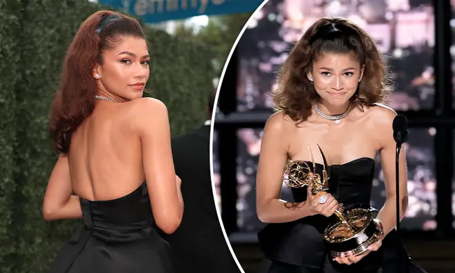 Zendaya got emotional during her poignant speech