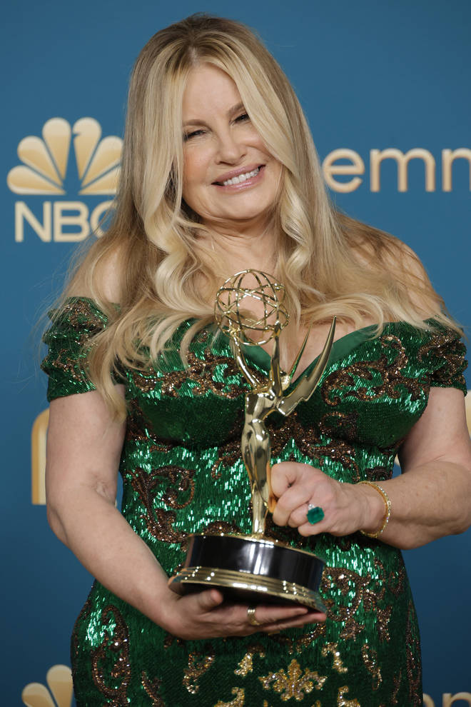 Jennifer Coolidge took home her first Emmy for her role in The White Lotus