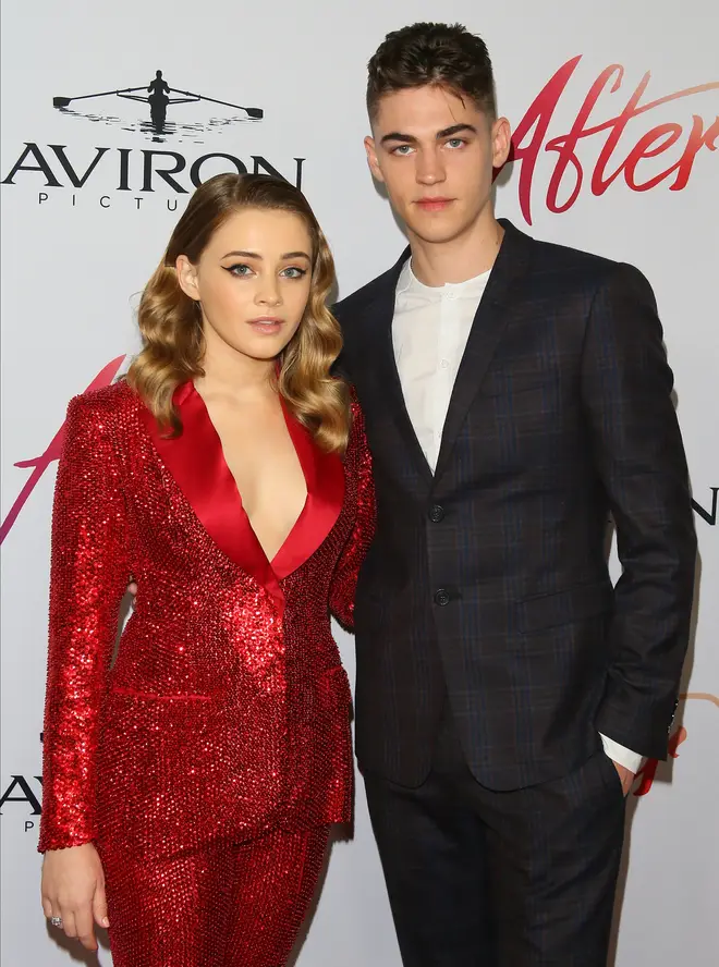 Josephine Langford and Hero Fiennes Tiffin