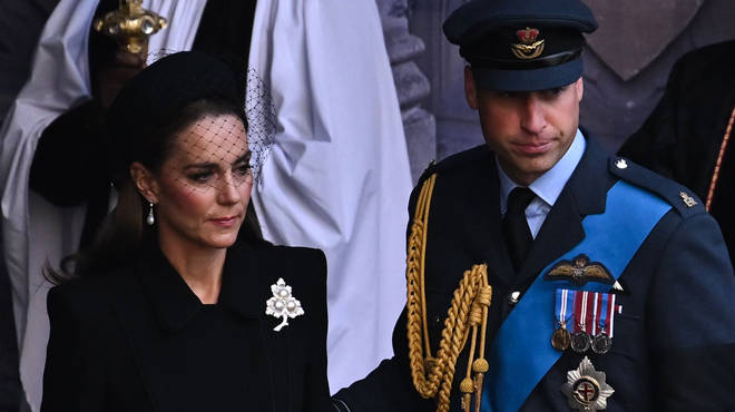 Kate Middleton paid tribute to the Queen with her brooch