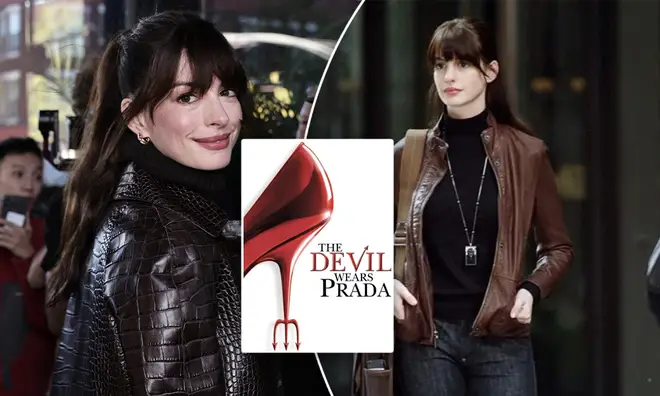 Anne Hathaway recreating Andy Sachs' Devil Wears Prada look is the best thing you'll see today