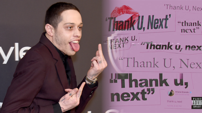 Pete Davidson says his mum gets bullied by students over Ariana Grande