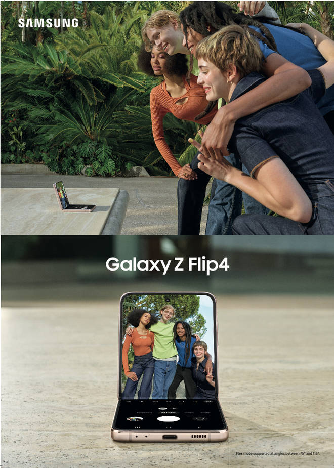 Channel your inner influencer and snap your fits on your Galaxy Z Flip4
