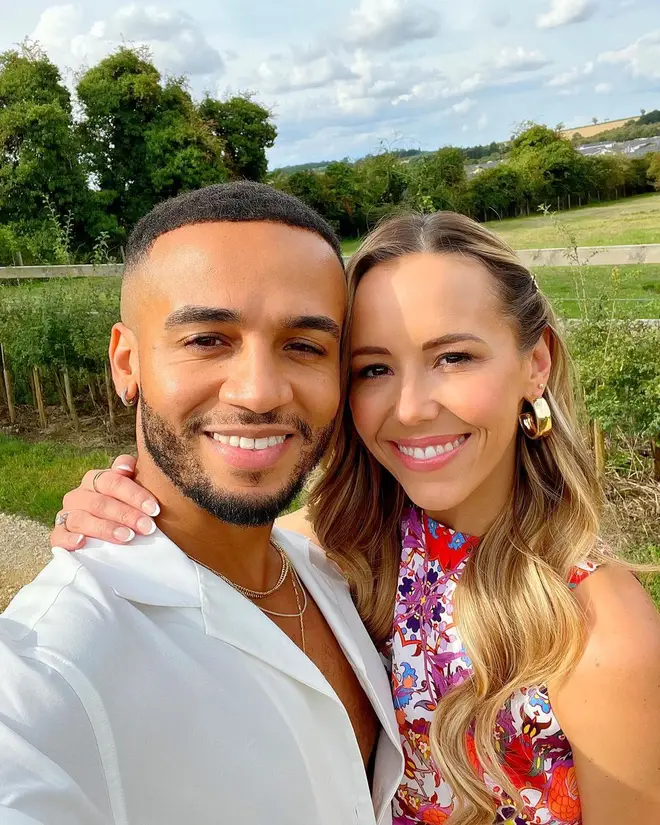 Aston Merrygold and Sarah are now a family of four
