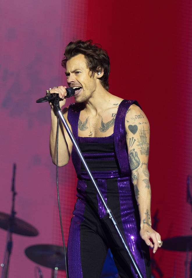 Harry Styles celebrated his 15 sold-out shows at Madison Square Garden